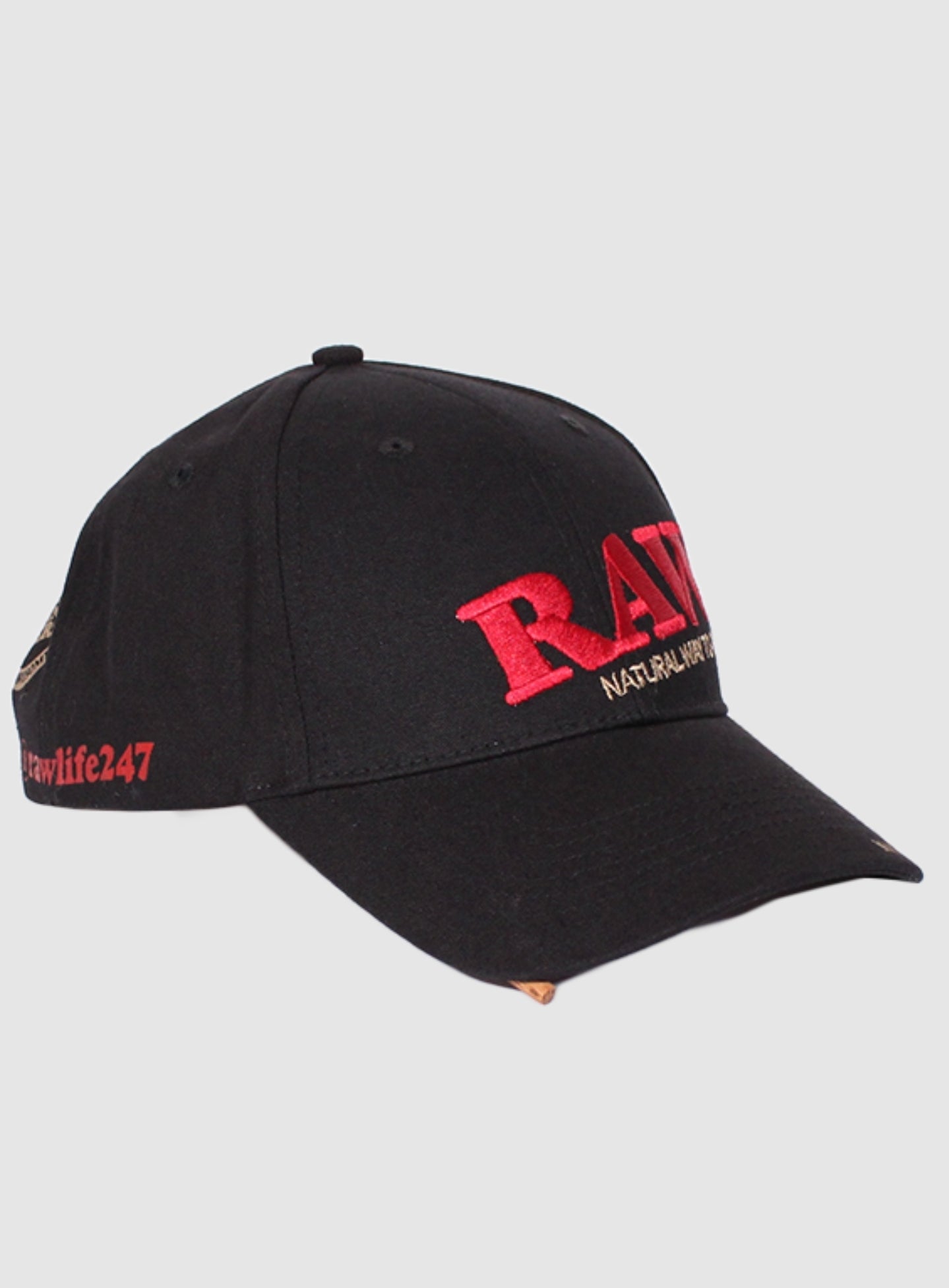 Raw Snapback Poker Hat