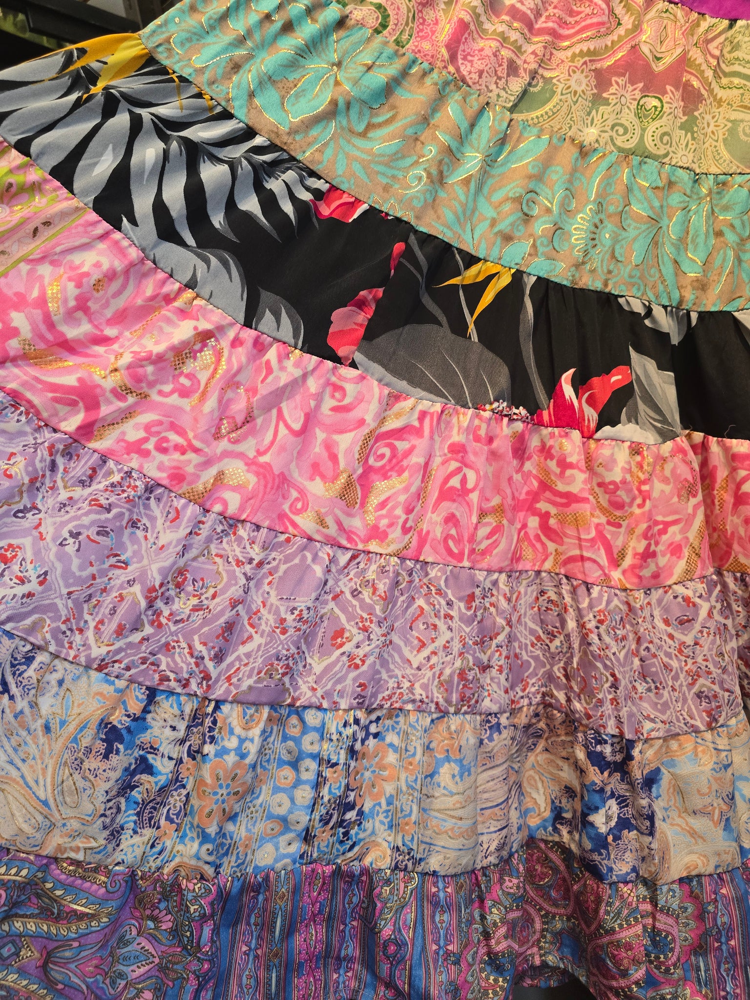 Silk Wide Leg Pants