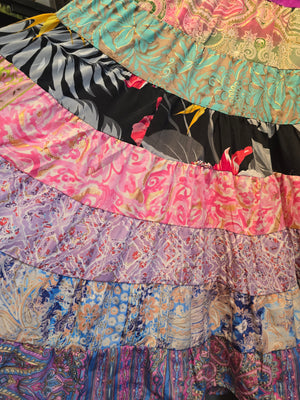Silk Wide Leg Pants