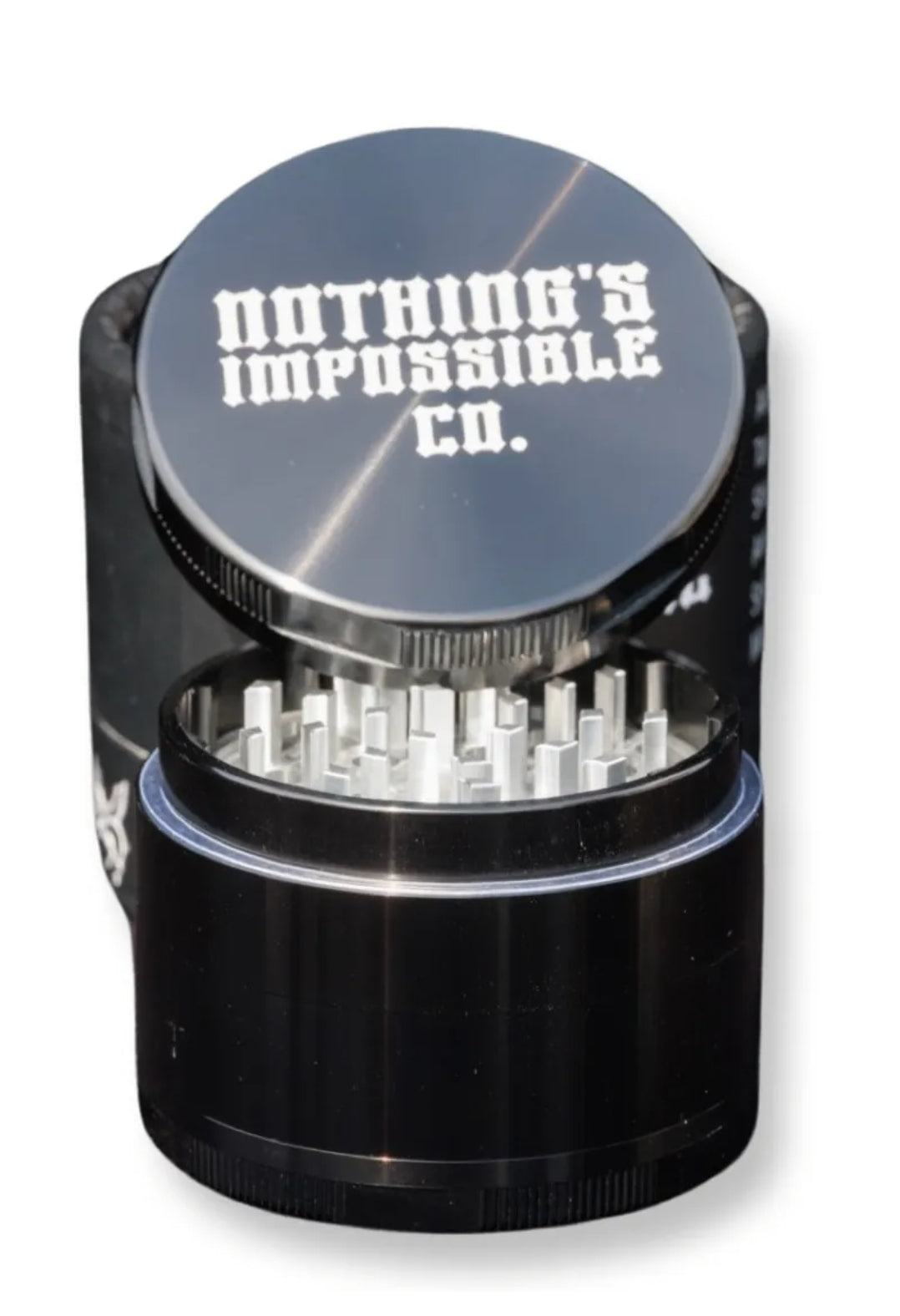 4 Piece Aircraft Grade Aluminum Grinder – 2.5″