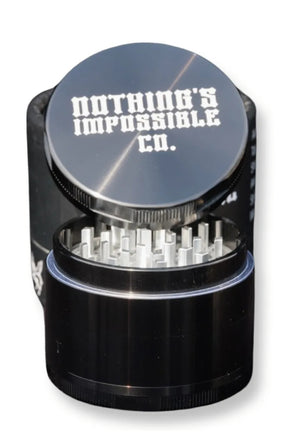 4 Piece Aircraft Grade Aluminum Grinder – 2.5″