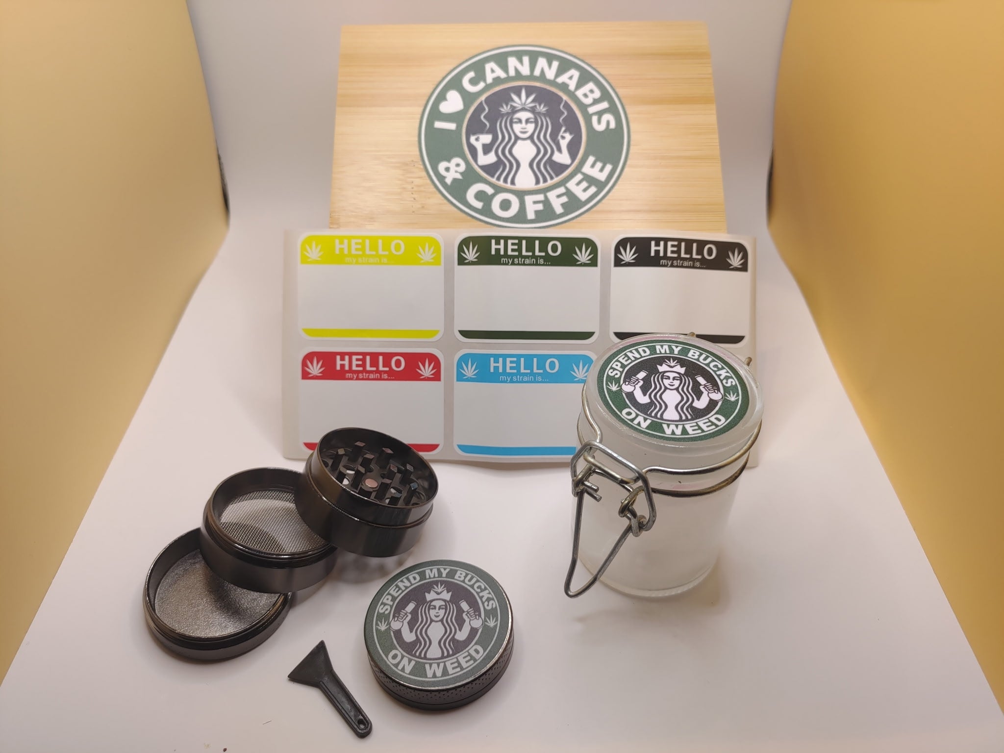 Wooden Stash Box Set