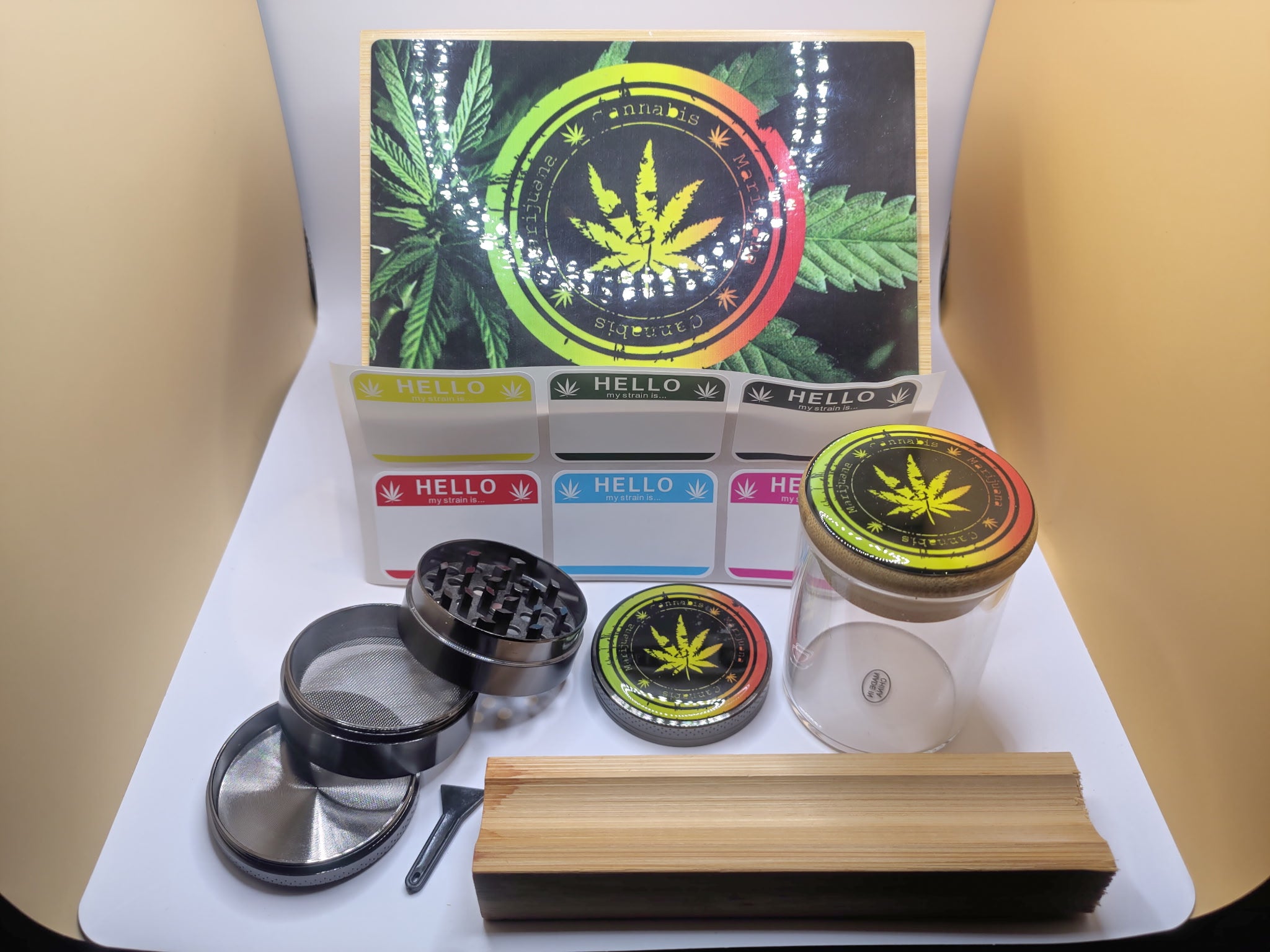 Wooden Stash Box Set