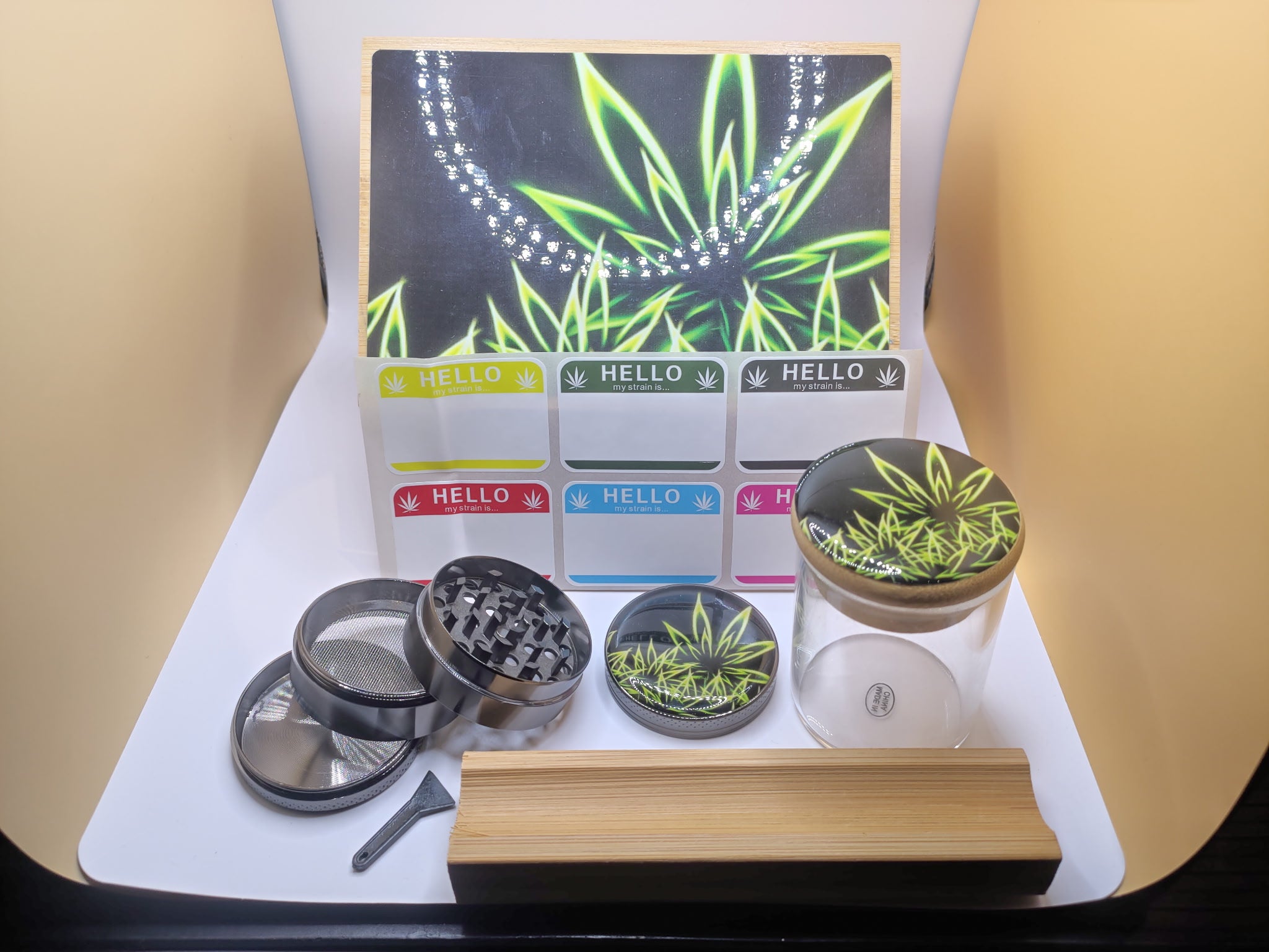 Wooden Stash Box Set