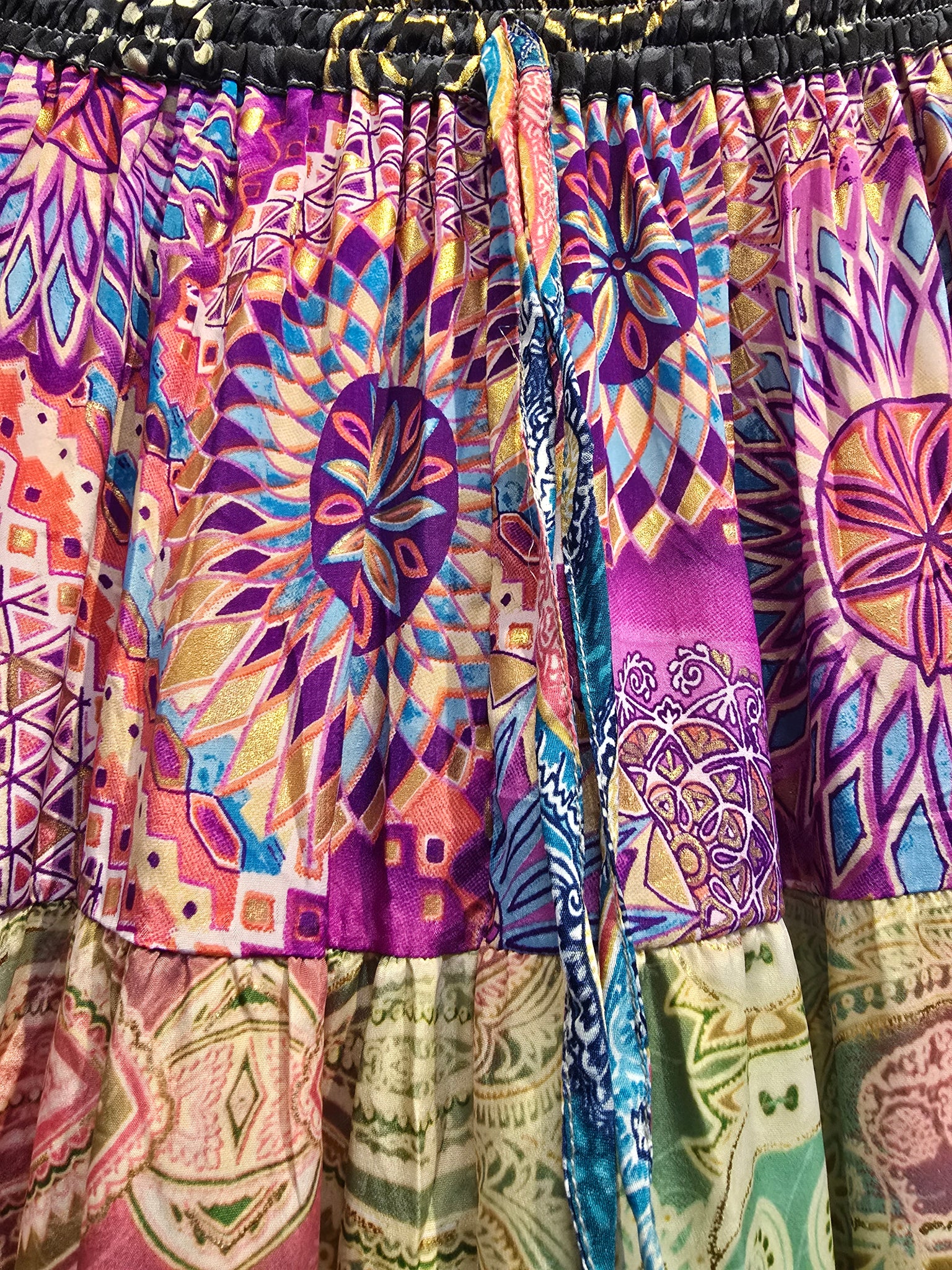 Silk Wide Leg Pants
