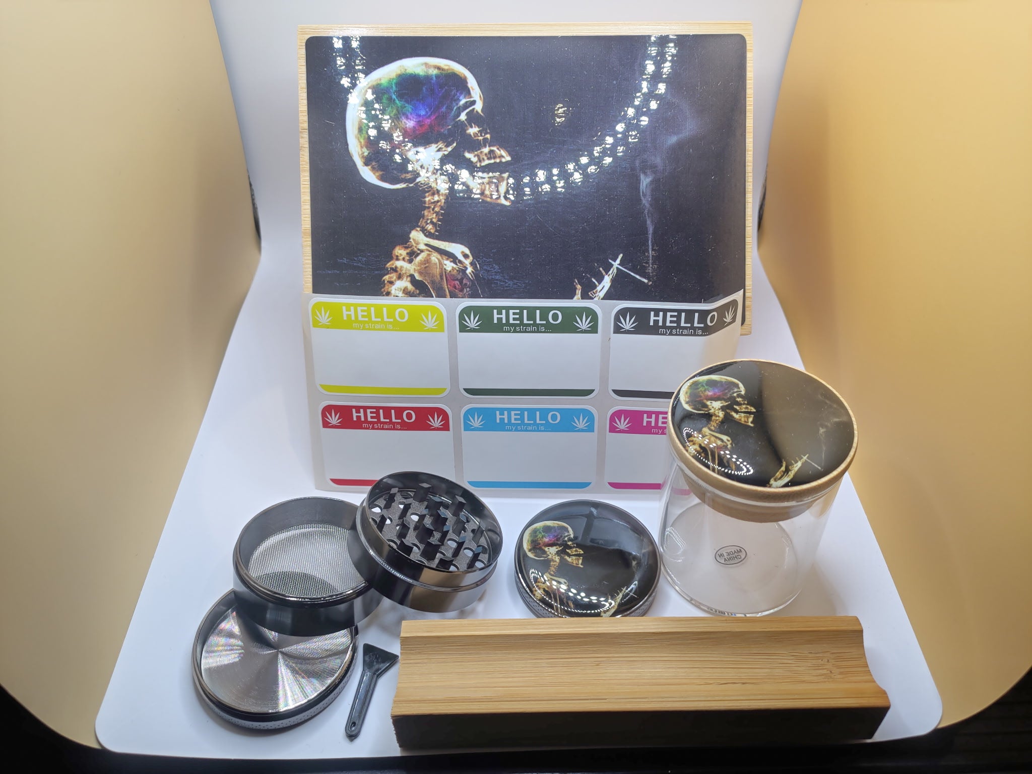 Wooden Stash Box Set