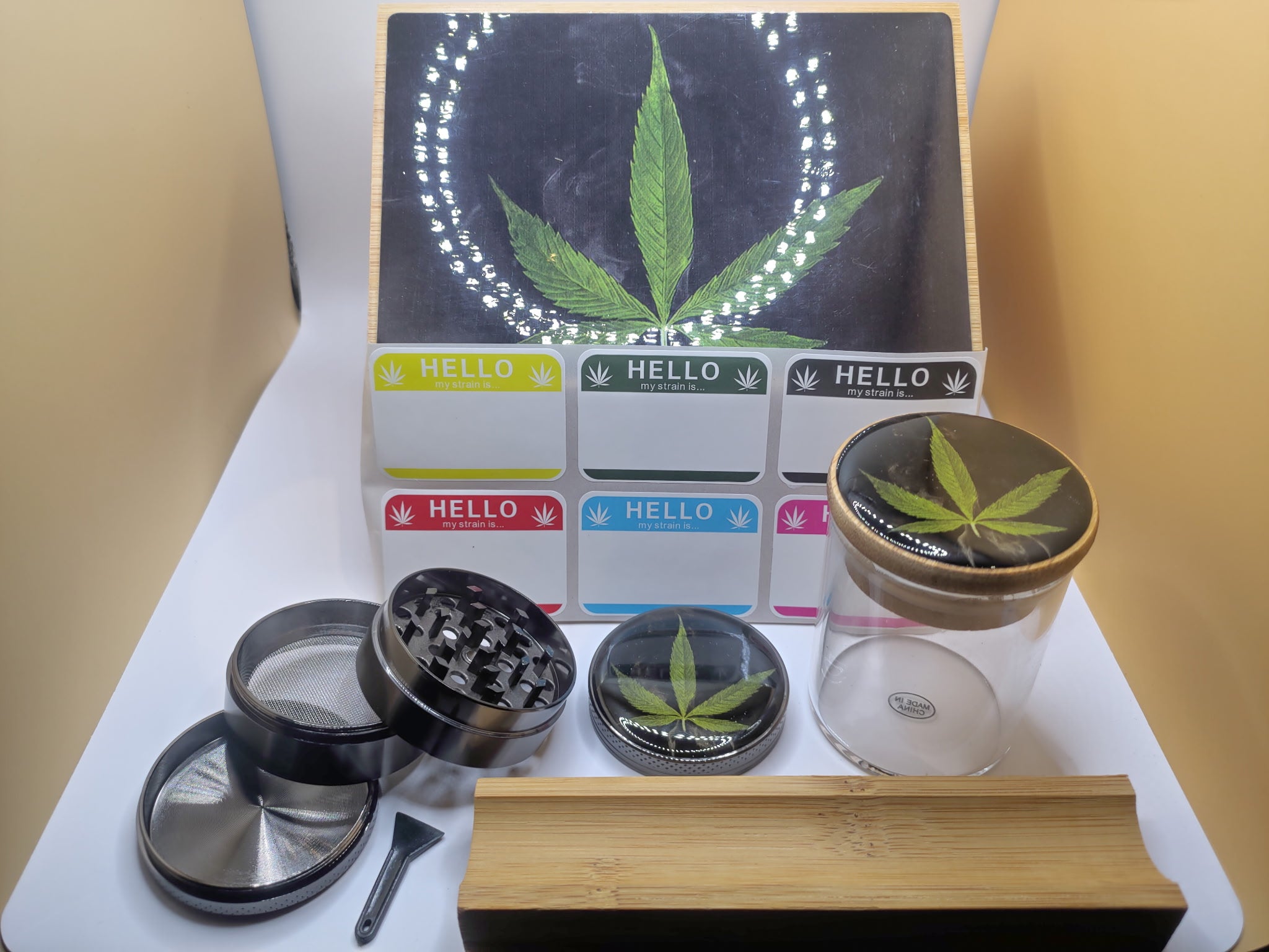 Wooden Stash Box Set