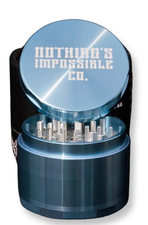 4 Piece Aircraft Grade Aluminum Grinder – 2.5″