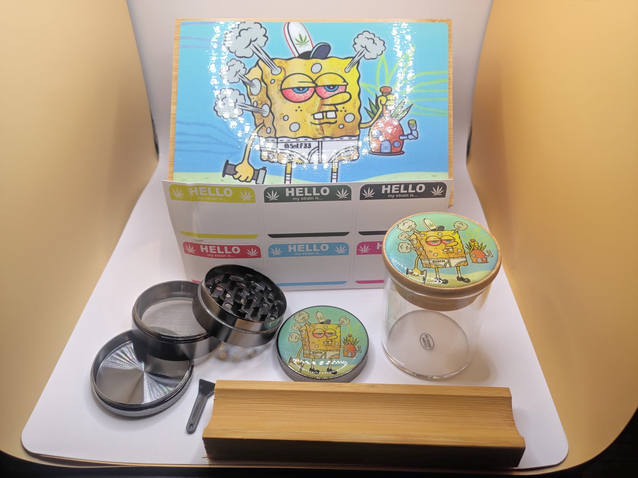 Wooden Stash Box Set