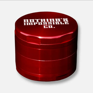 4 Piece Aircraft Grade Aluminum Grinder – 2.5″