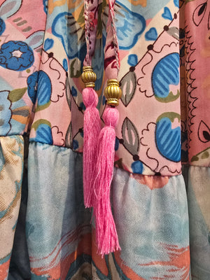 Silk Wide Leg Pants