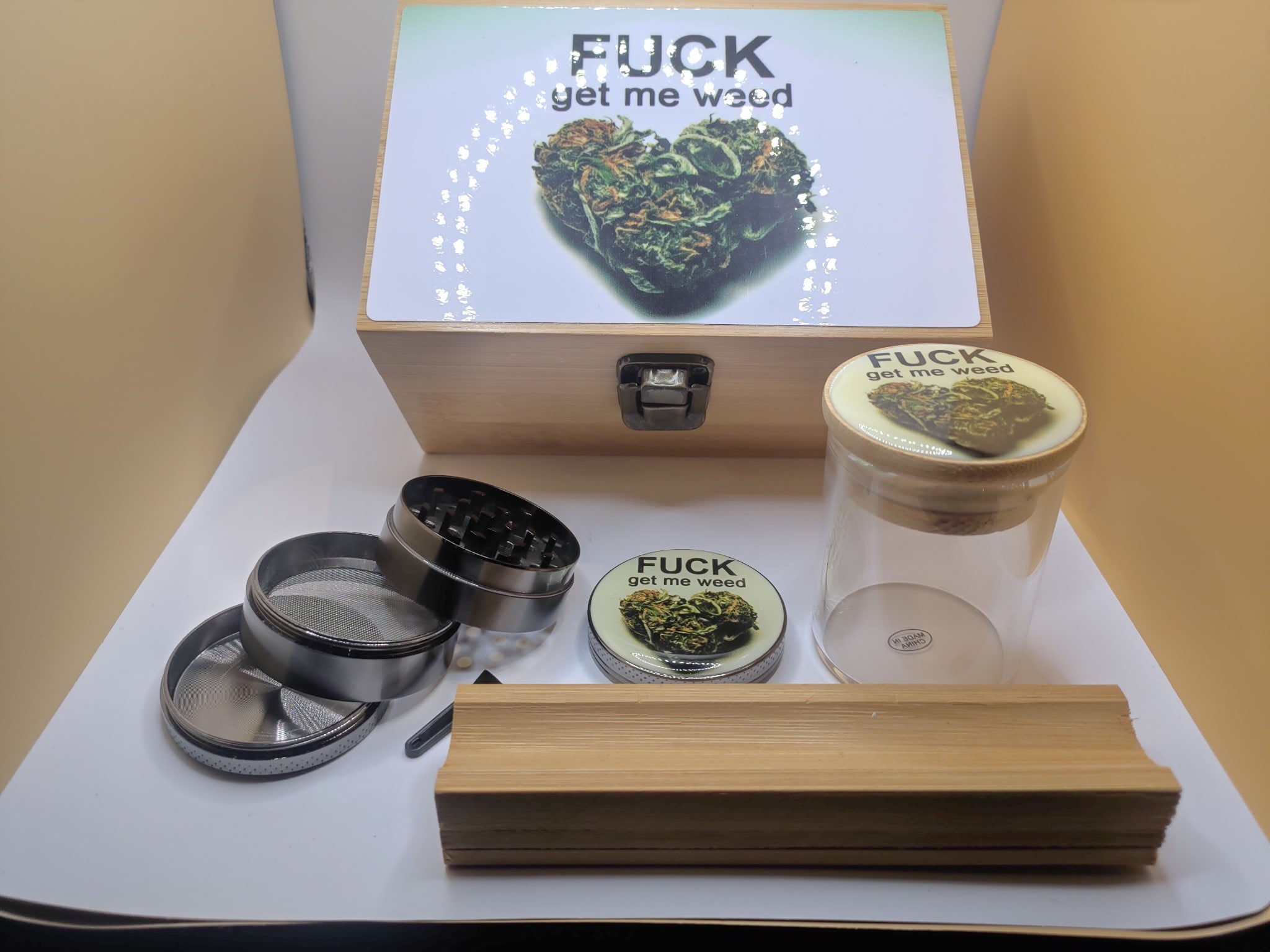 Wooden Stash Box Set