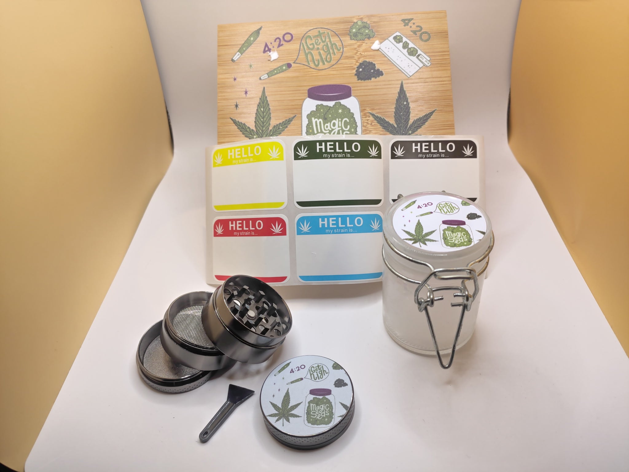 Wooden Stash Box Set