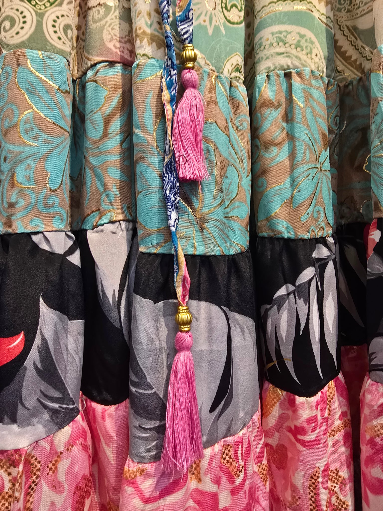 Silk Wide Leg Pants