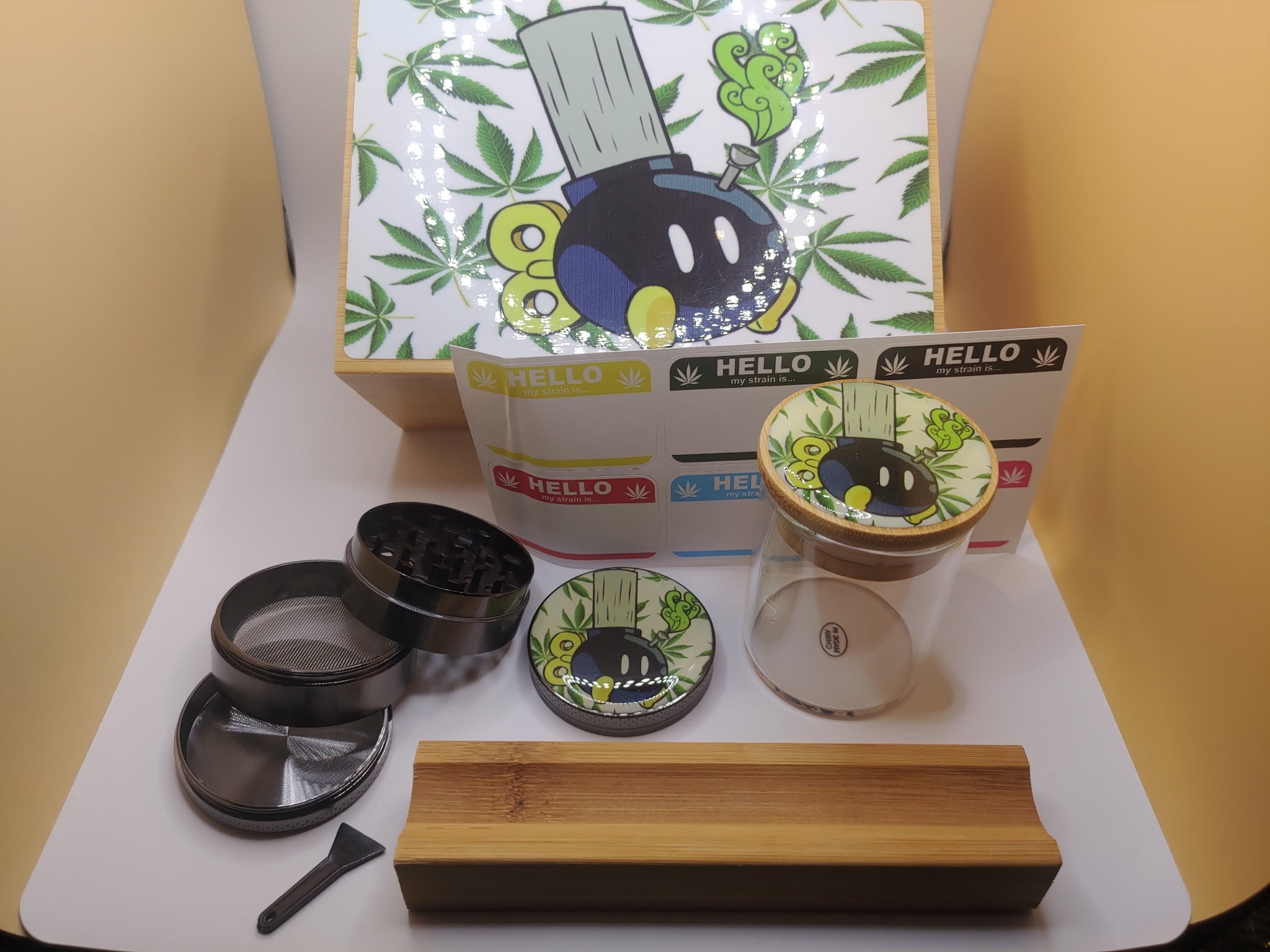 Wooden Stash Box Set