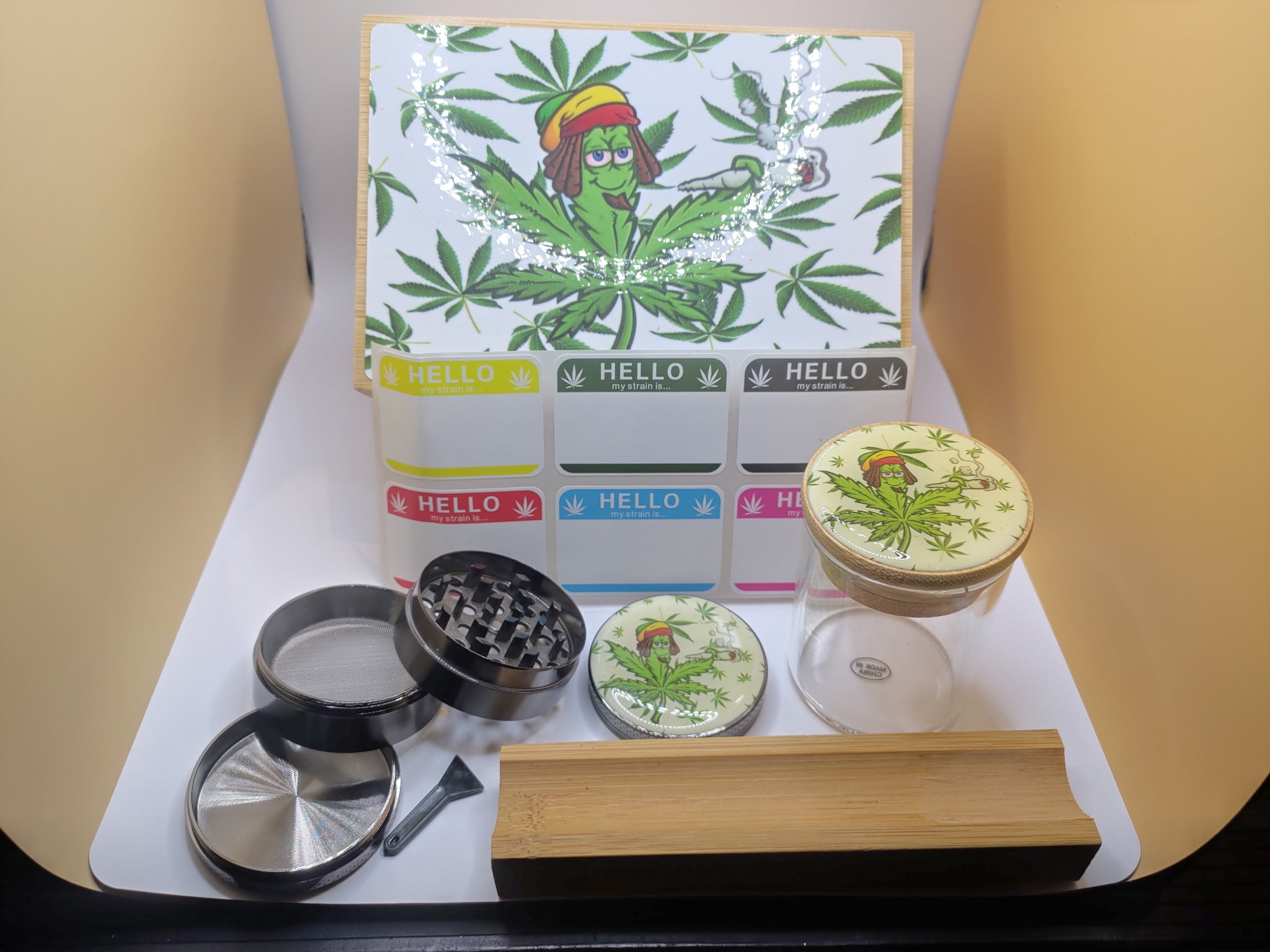 Wooden Stash Box Set