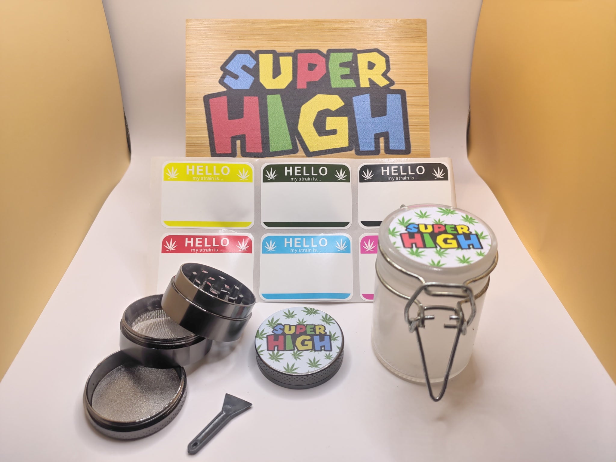 Wooden Stash Box Set