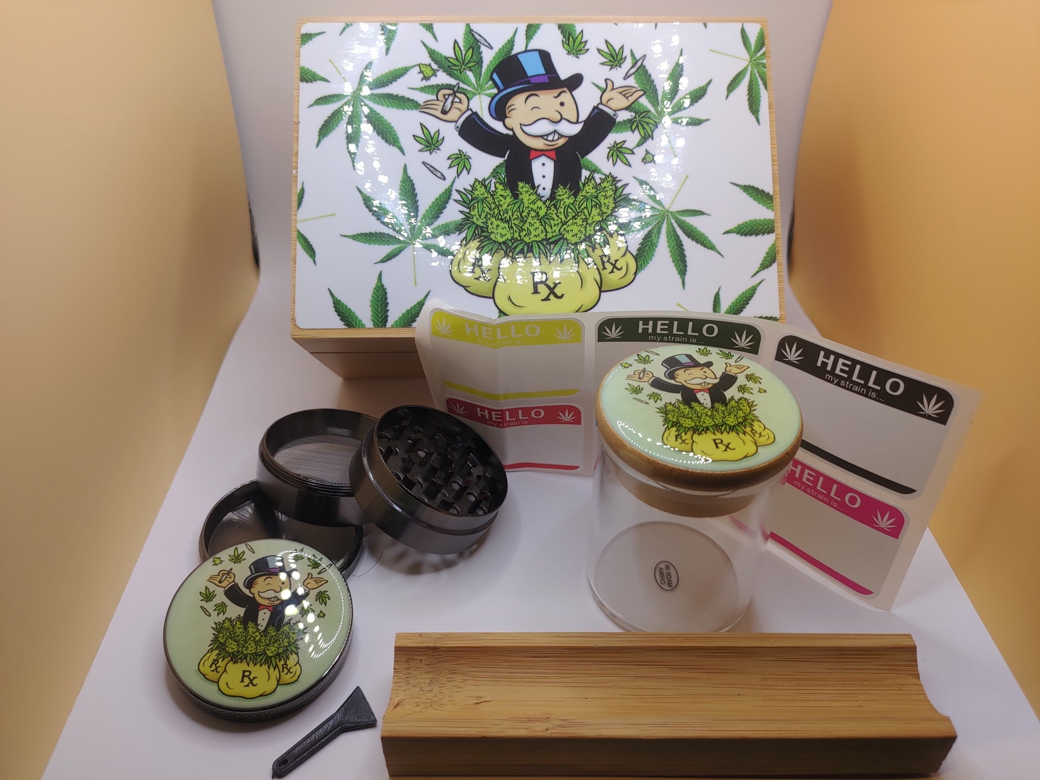 Wooden Stash Box Set