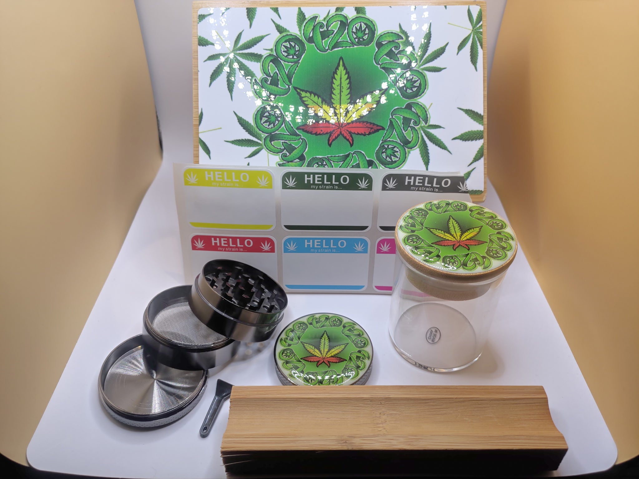 Wooden Stash Box Set