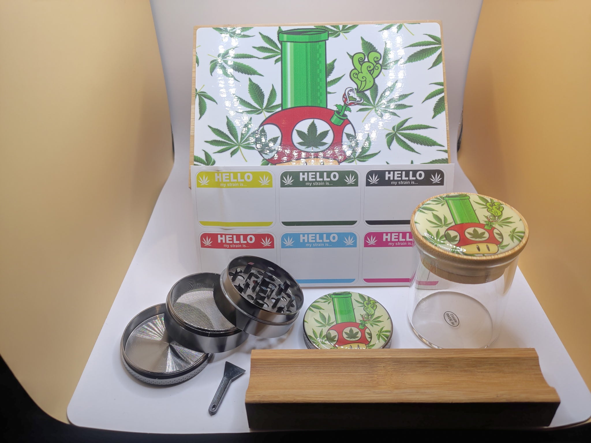 Wooden Stash Box Set