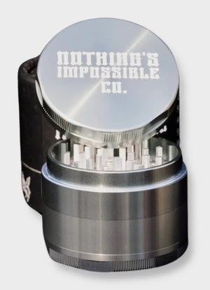 4 Piece Aircraft Grade Aluminum Grinder – 2.5″