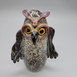 Owl Glass Pipe