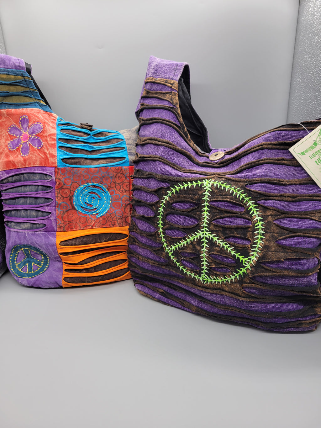 Cross Body Monk Patch Bags