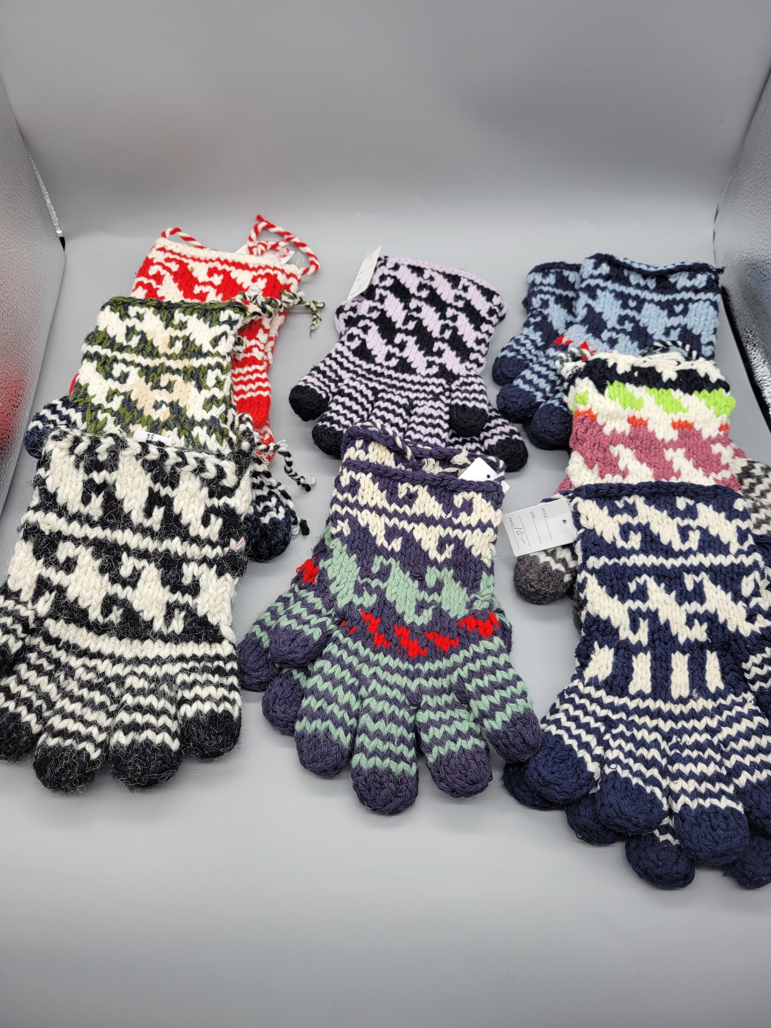 Handmade Knitted Gloves