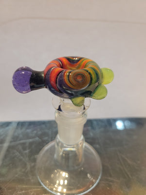 Rainbow Glass Bowl