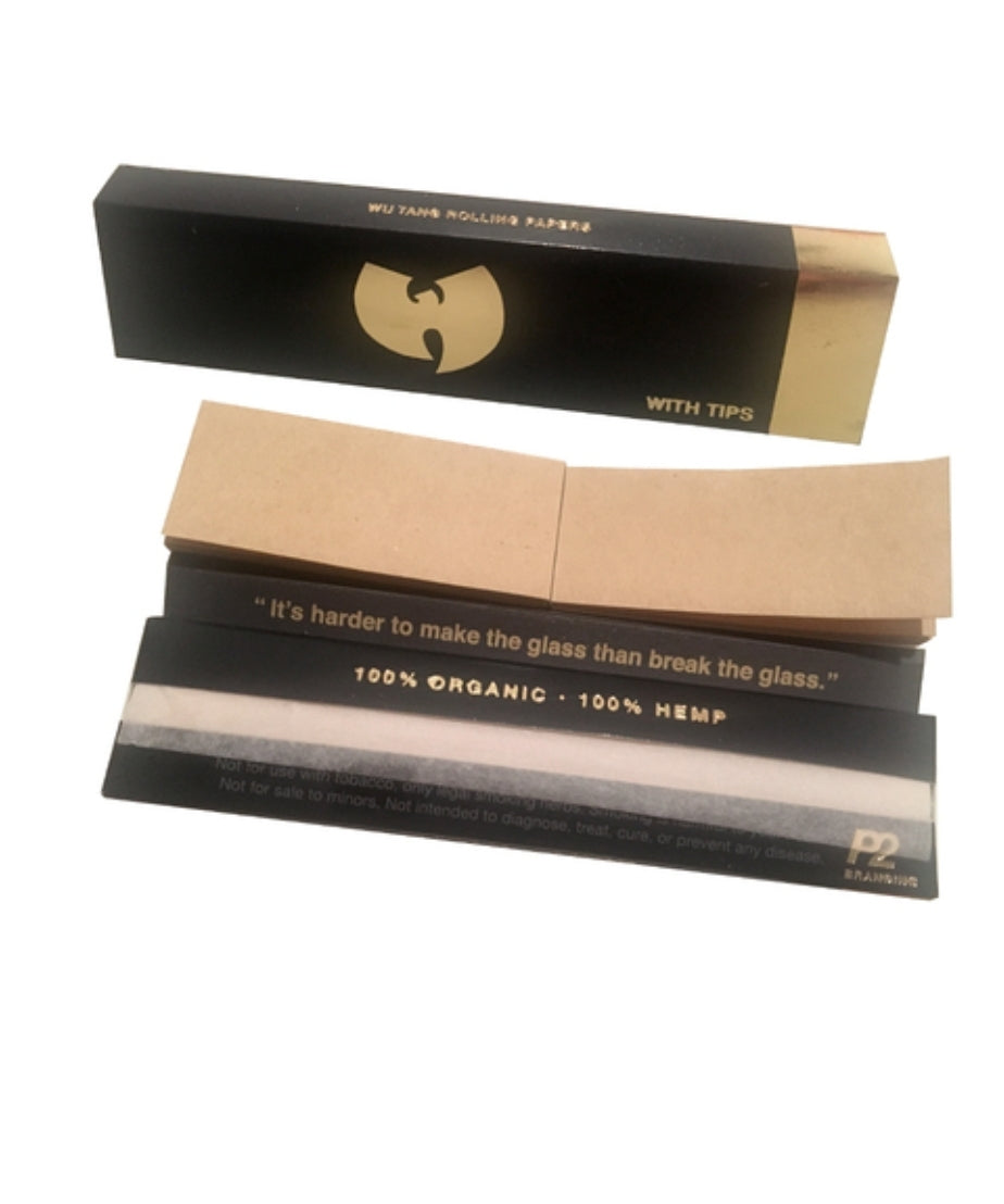 Wu-Tang Hemp Papers w/tips King Size