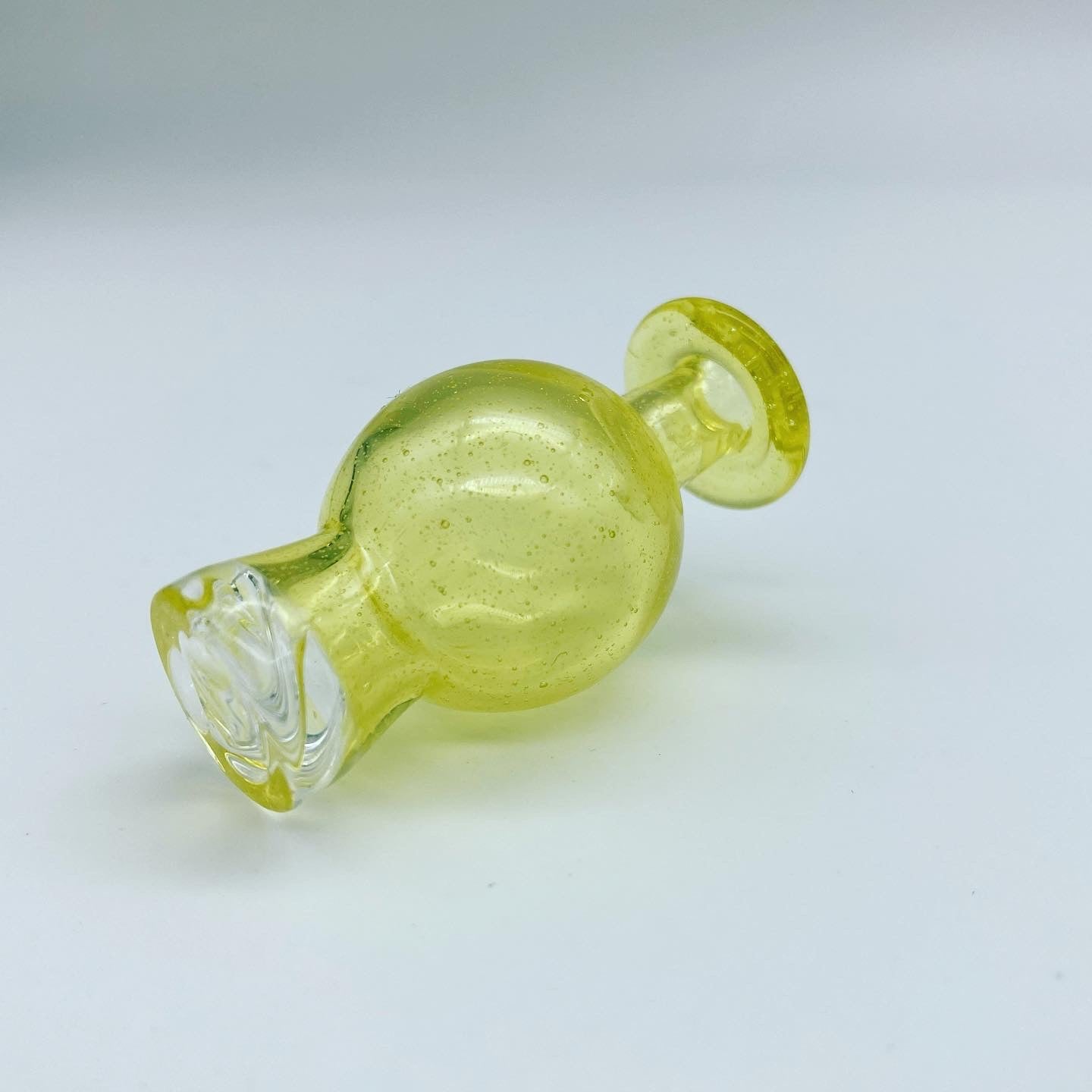 Dawnk Glass flat top spinner cap