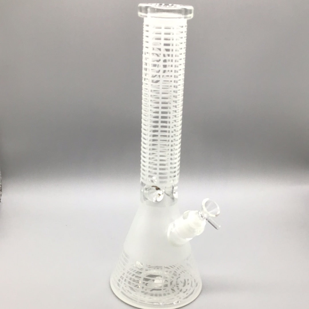 Frosted Liquid Sci Glass Water pipe