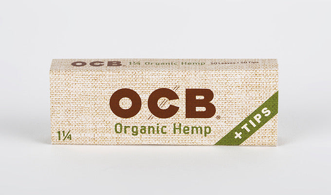 OCB Organic Hemp 1 1/4 w/tips