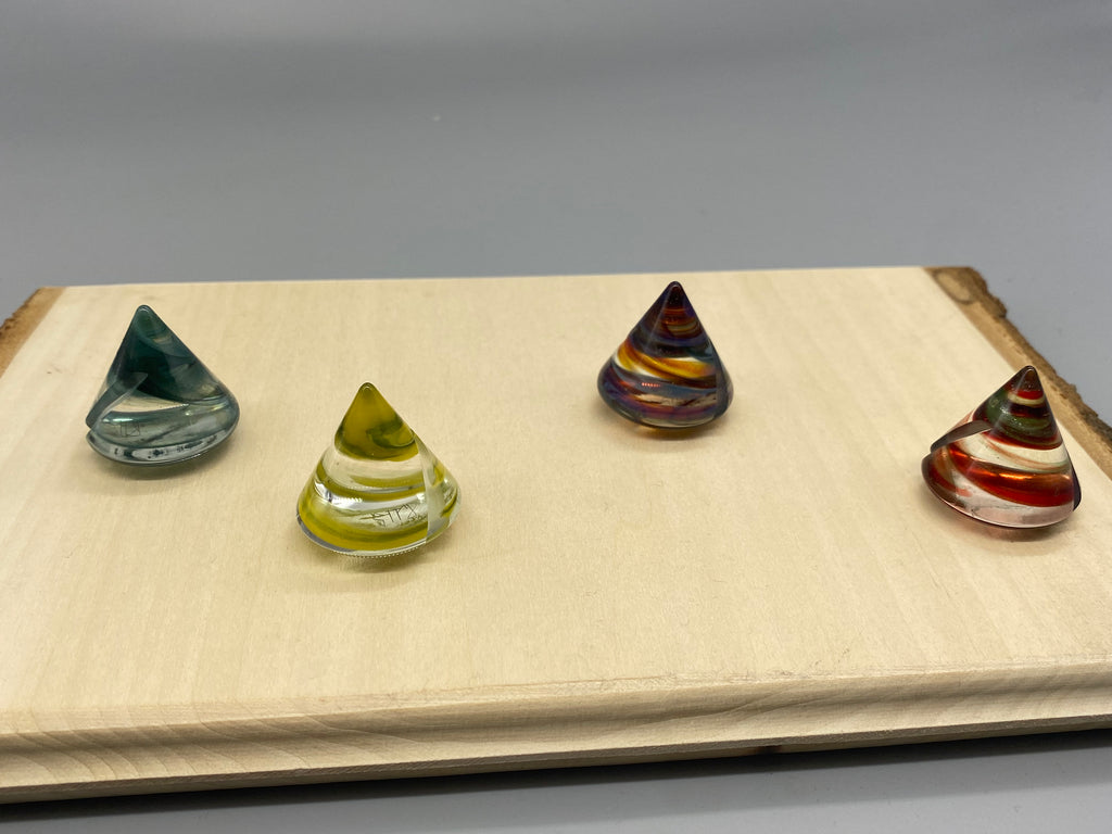 STR8 Glass cone spinner caps