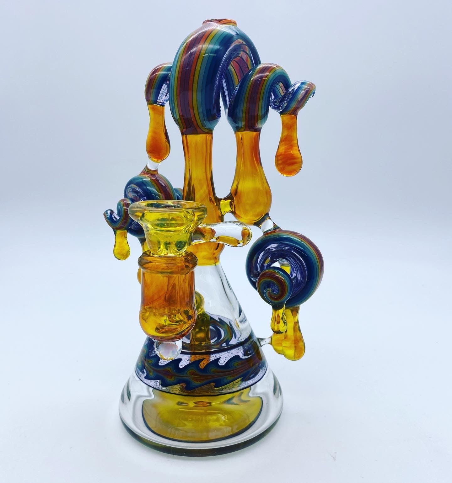 Crux Glass Honey Drip Storm Cloud rig