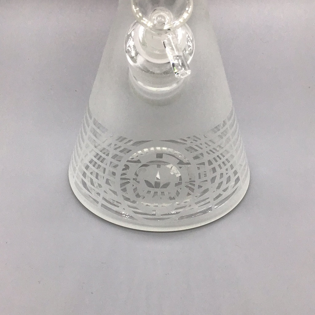Frosted Liquid Sci Glass Water pipe