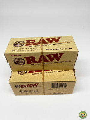 Raw Unrefined Parchment Paper Roll 4 x 13