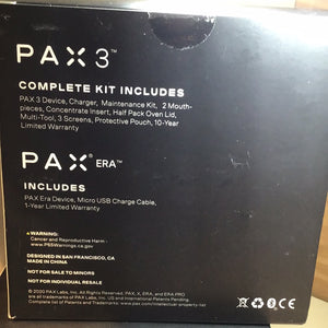 Limited Edition Pax Experience Set