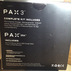 Limited Edition Pax Experience Set Limited Edition Pax Experience Set