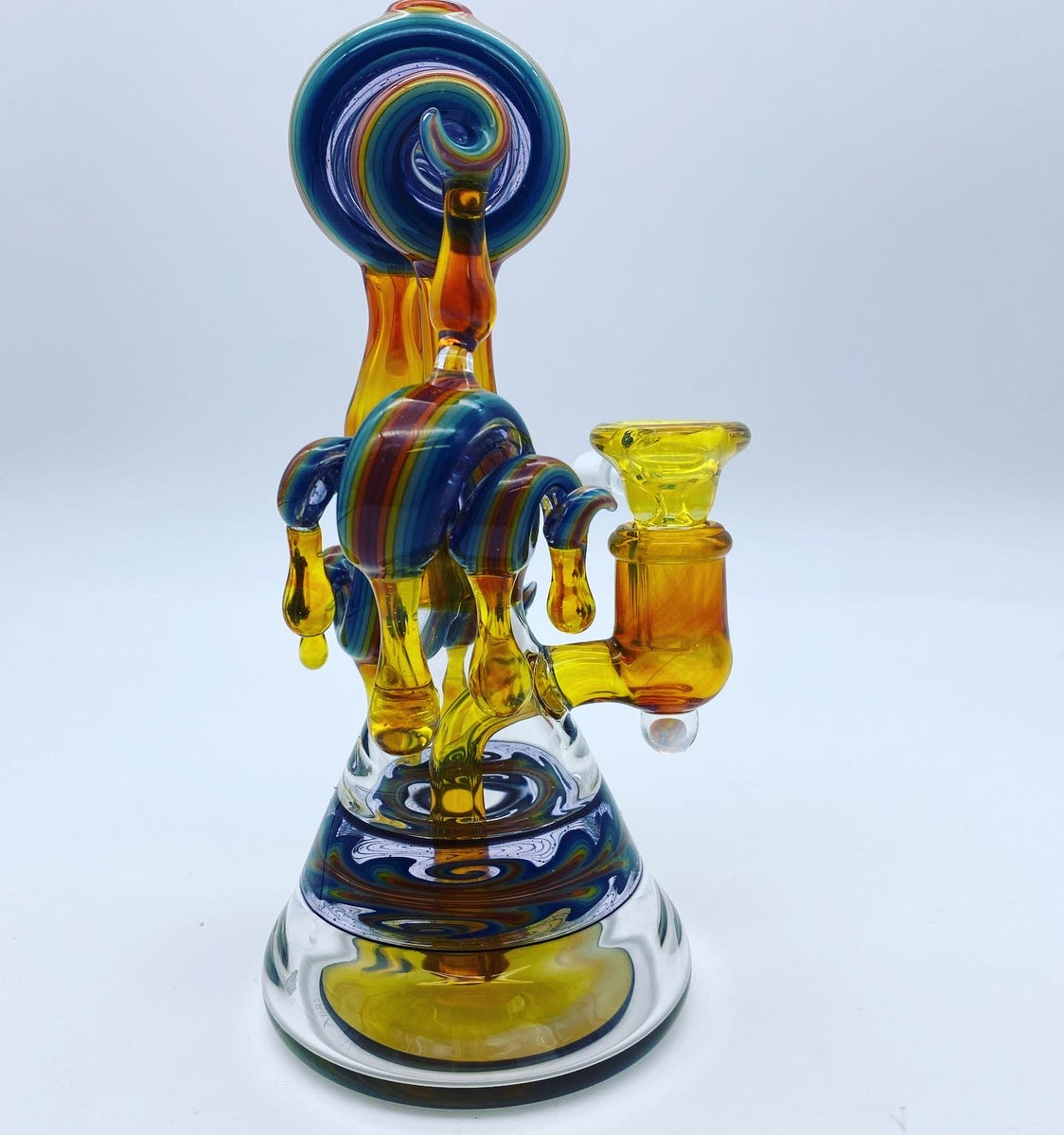 Crux Glass Honey Drip Storm Cloud rig