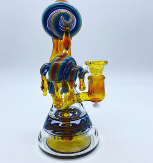 Crux Glass Honey Drip Storm Cloud rig